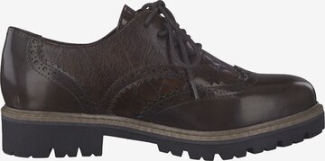 MARCO TOZZI Lace-Up Shoes in Brown