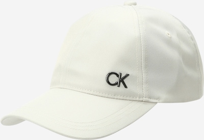 Șapcă Calvin Klein pe gri argintiu / alb, Vizualizare produs