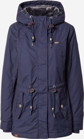 Ragwear Between-Season Jacket 'MONADIS' in Blue: front