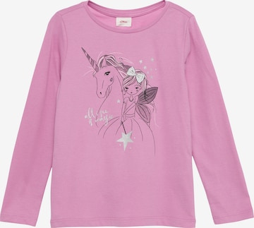 s.Oliver Shirt in Pink: front