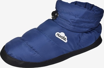 Nuvola. Hausschuh 'Boot Home' in Blau: Vorderseite