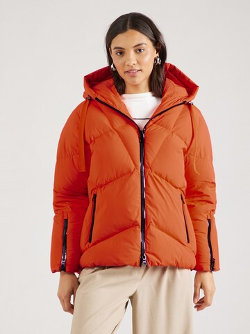 No. 1 Como Jacke 'Lou' in Orange: Vorderseite