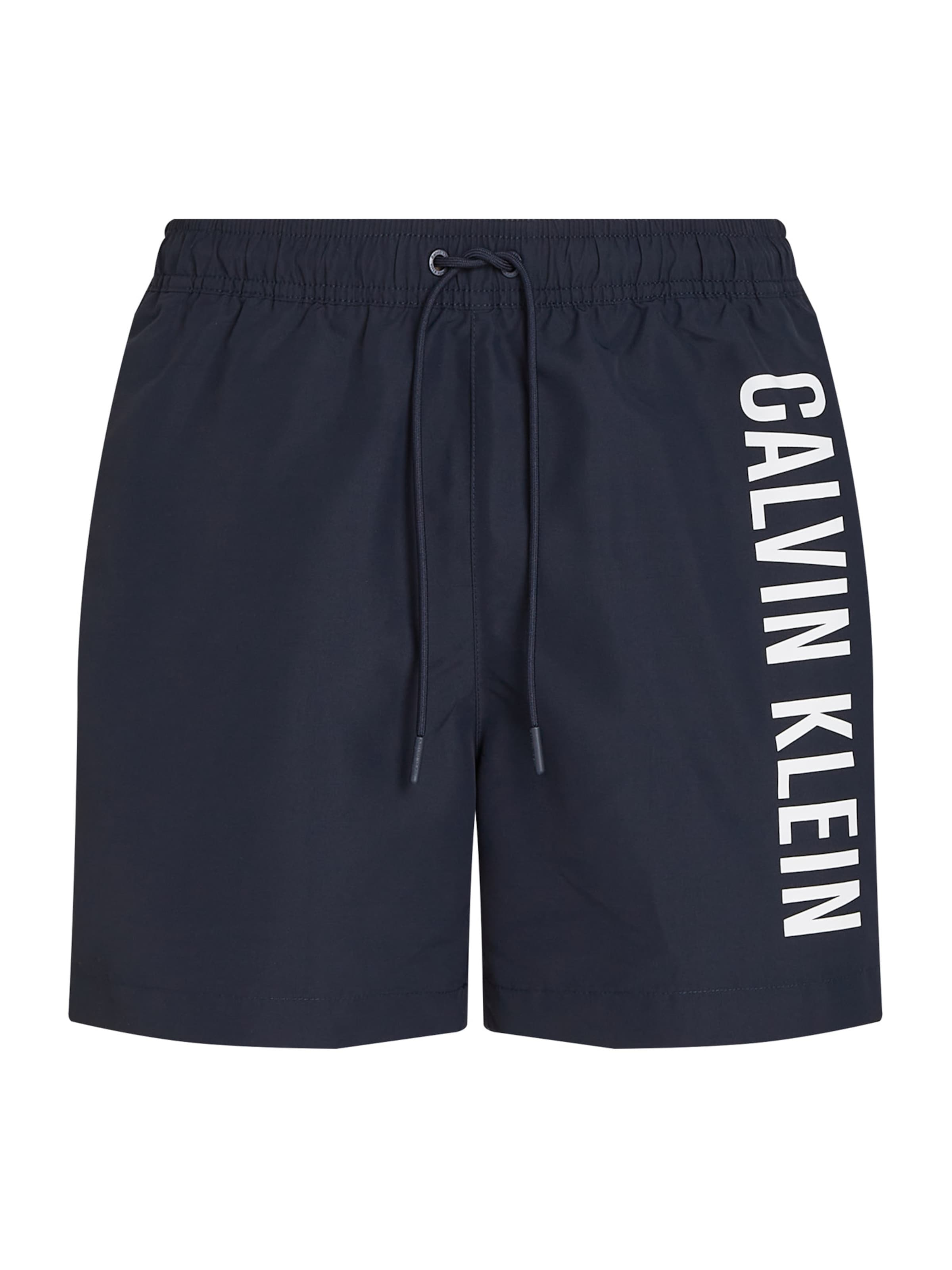 Shorts de bain Calvin Klein Swimwear en bleu : devant