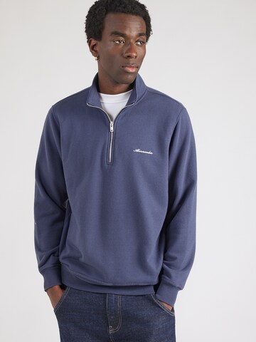 Abercrombie & Fitch Bluzka sportowa w kolorze niebieski: przód