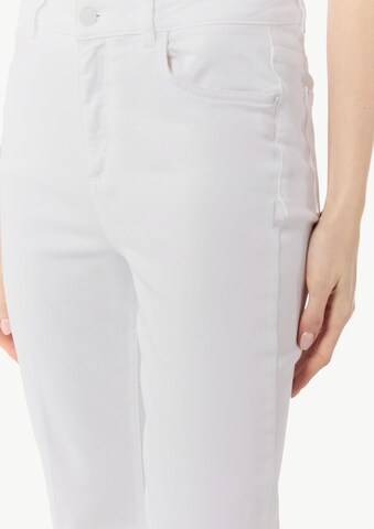 comma casual identity Boot cut Jeans in White