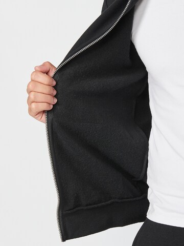 KOROSHI Sweatvest in Zwart