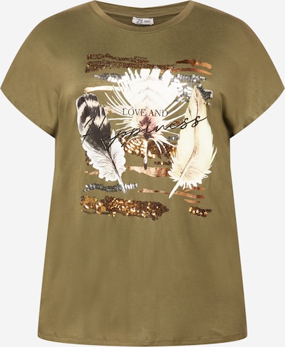 Z-One Shirt 'Ulima' in Copper / Khaki / Black / Silver / White, Item view