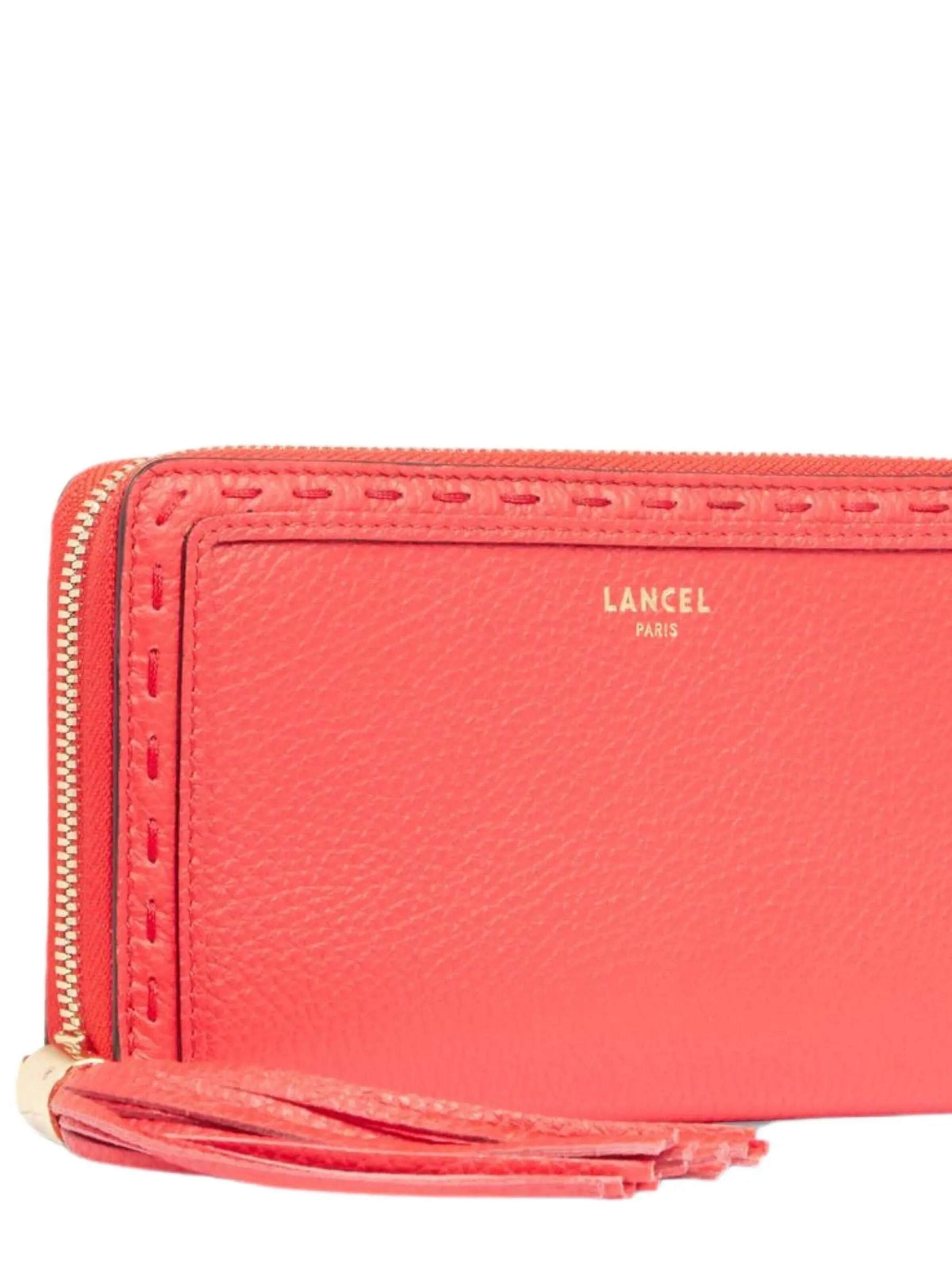 Lancel Wallet '1Er Flirt' in Red
