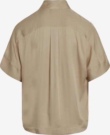 BRUUNS BAZAAR - Blusa 'Bauma Michah' en beige