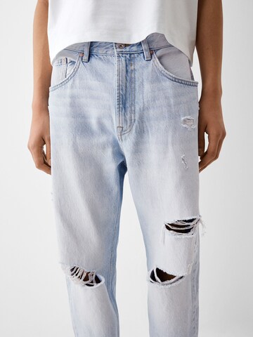 Bershka Loose fit Jeans in Blue