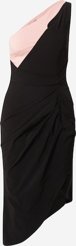 Lipsy Šaty '1SHLDR' – černá: přední strana