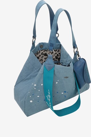 Fritzi aus Preußen Schultertasche 'Izzy' in Blau