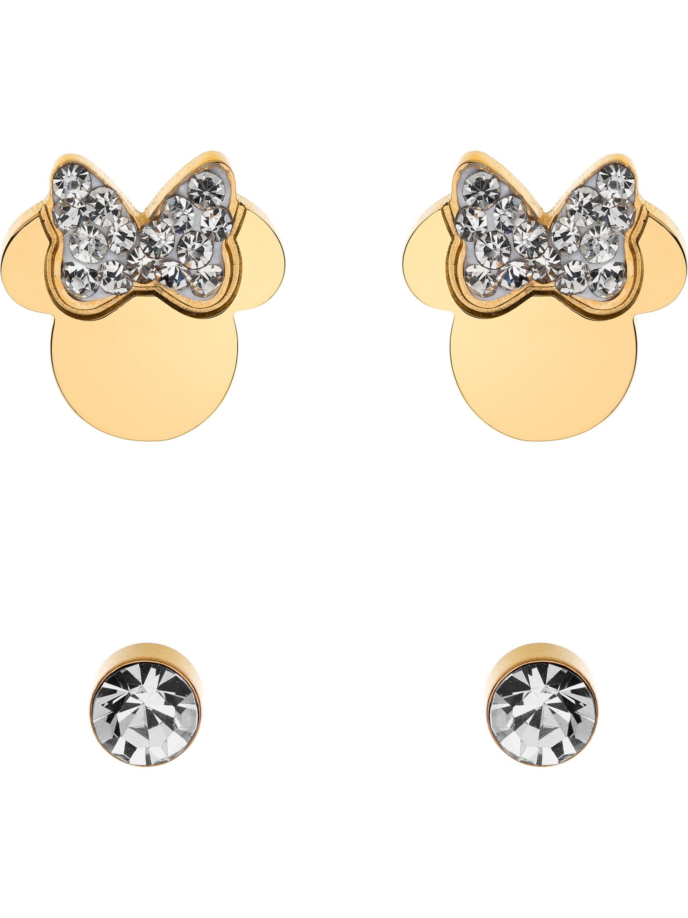 Disney Jewelry Ohrringe in Gold: Vorderseite