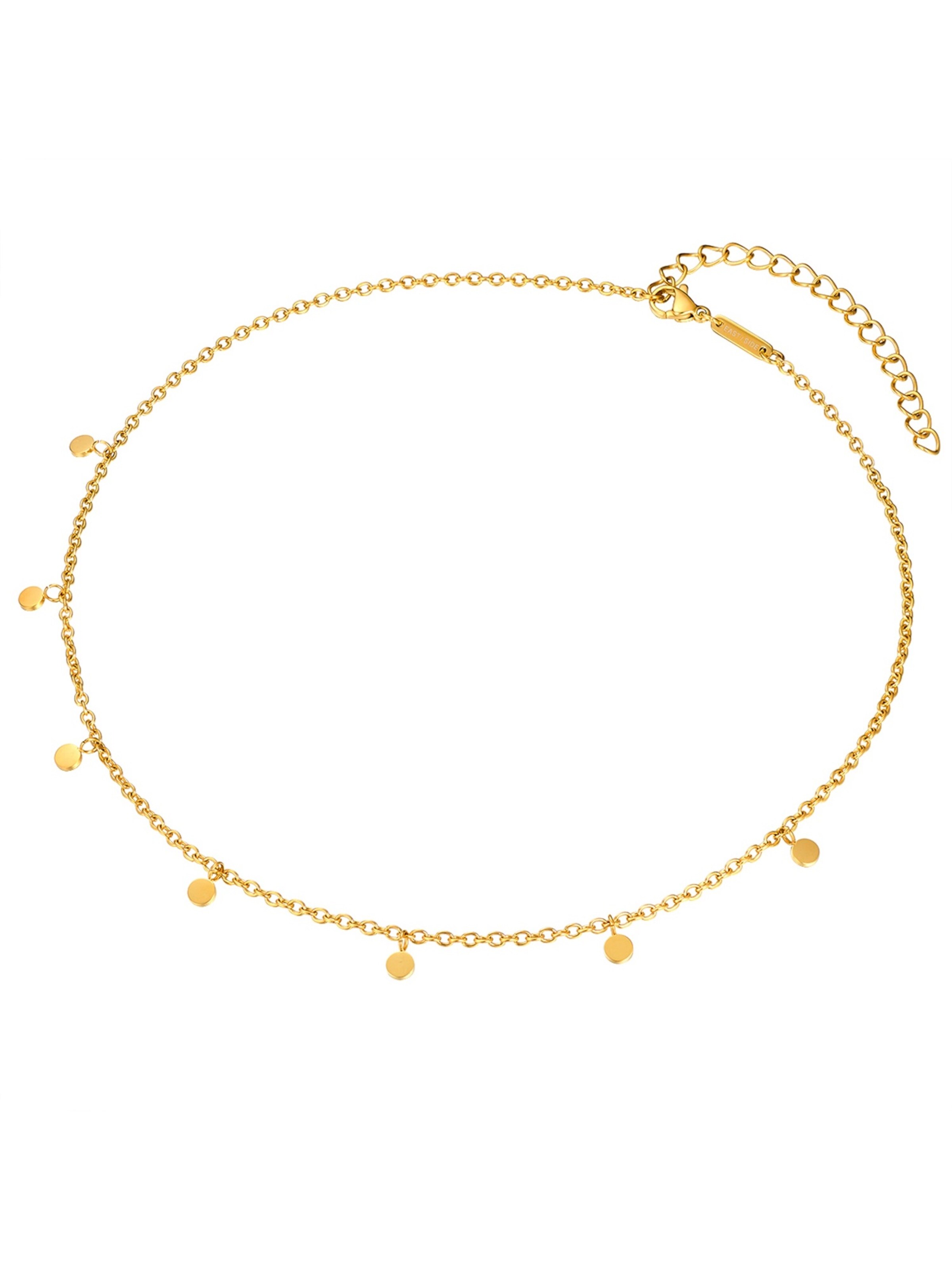 Eastside Ketting in Goud: voorkant