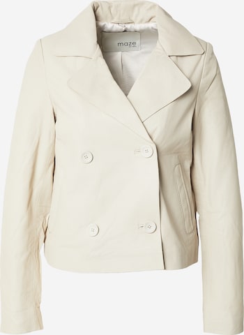 Maze Tussenjas in Beige: voorkant