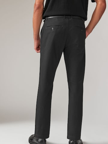 Next - Slimfit Pantalón chino en negro