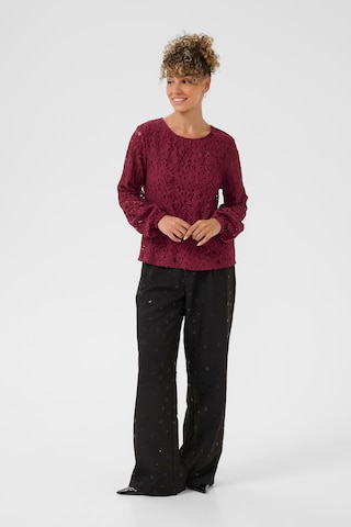 Cream Blouse 'CRThit' in Rood