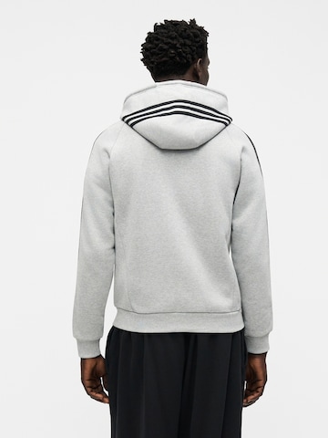 Giacca di felpa 'Adicolor' di ADIDAS ORIGINALS in grigio