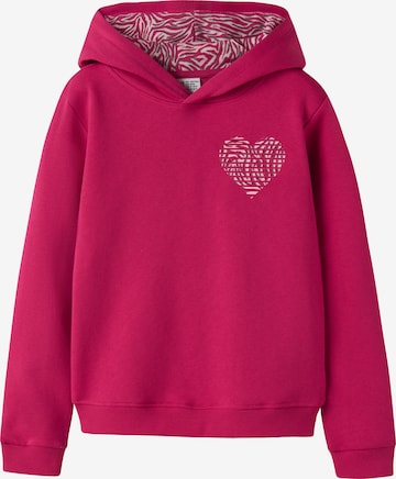 NAME IT Sweatshirt in Pink: front