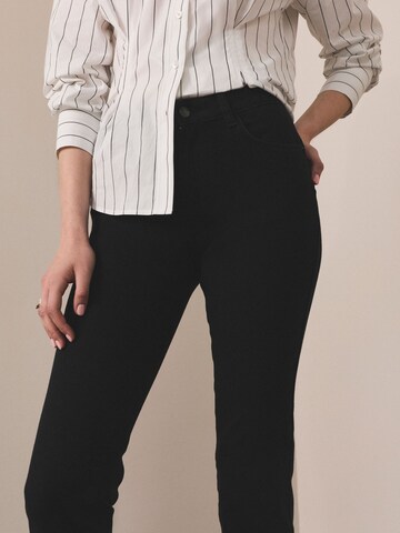 Next Bootcut Kavbojke | črna barva