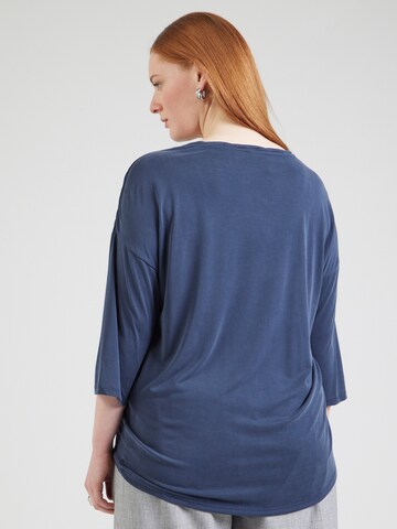 ONLY Carmakoma Shirt 'CARHannah' in Blue