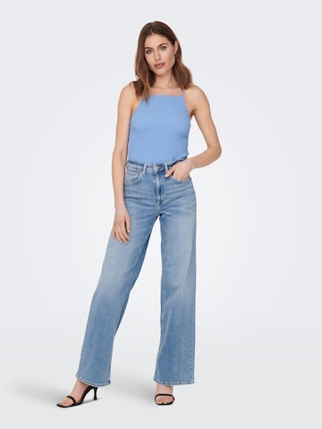 Wide leg Jeans 'Madison' di ONLY in blu