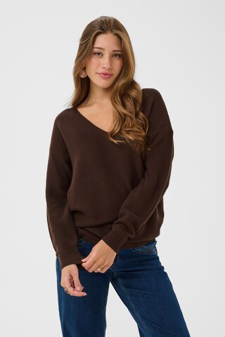Cream Pullover 'Sillar' in Braun: Vorderseite