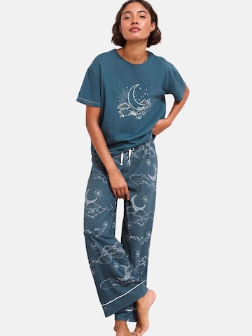 Friends Like These Pajama in Blue: front