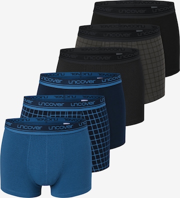 uncover by SCHIESSER Boxershorts 'Cotton' in Mischfarben: Vorderseite