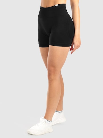 Smilodox Slimfit Sportbroek 'Issy' in Zwart
