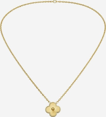 Cala Rose Kette 'CLOVER GRACE' in Gold: Vorderseite