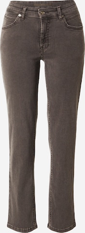 MAC - Skinny Calças de ganga 'MELANIE' em castanho: frente