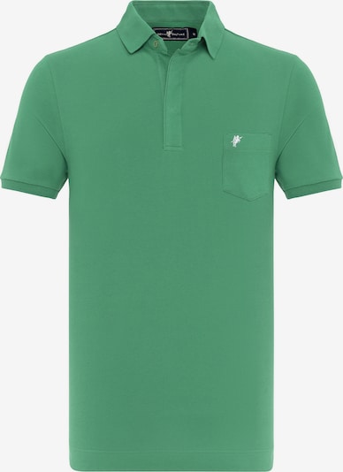 DENIM CULTURE Shirt ' ALARIC ' in Green / White, Item view