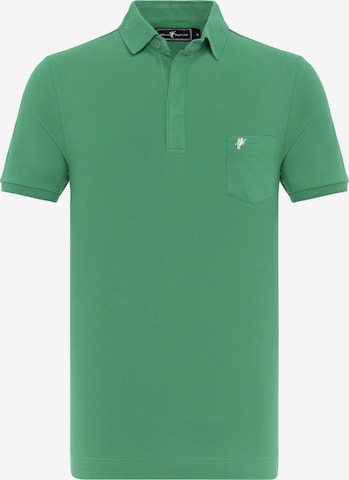 DENIM CULTURE - Camiseta ' ALARIC ' en verde: frente