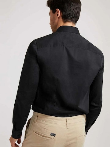 GUESS Regular fit Overhemd in Zwart
