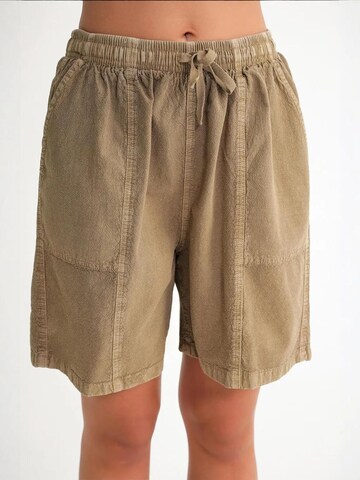 MixRay Regular Shorts in Beige: Vorderseite