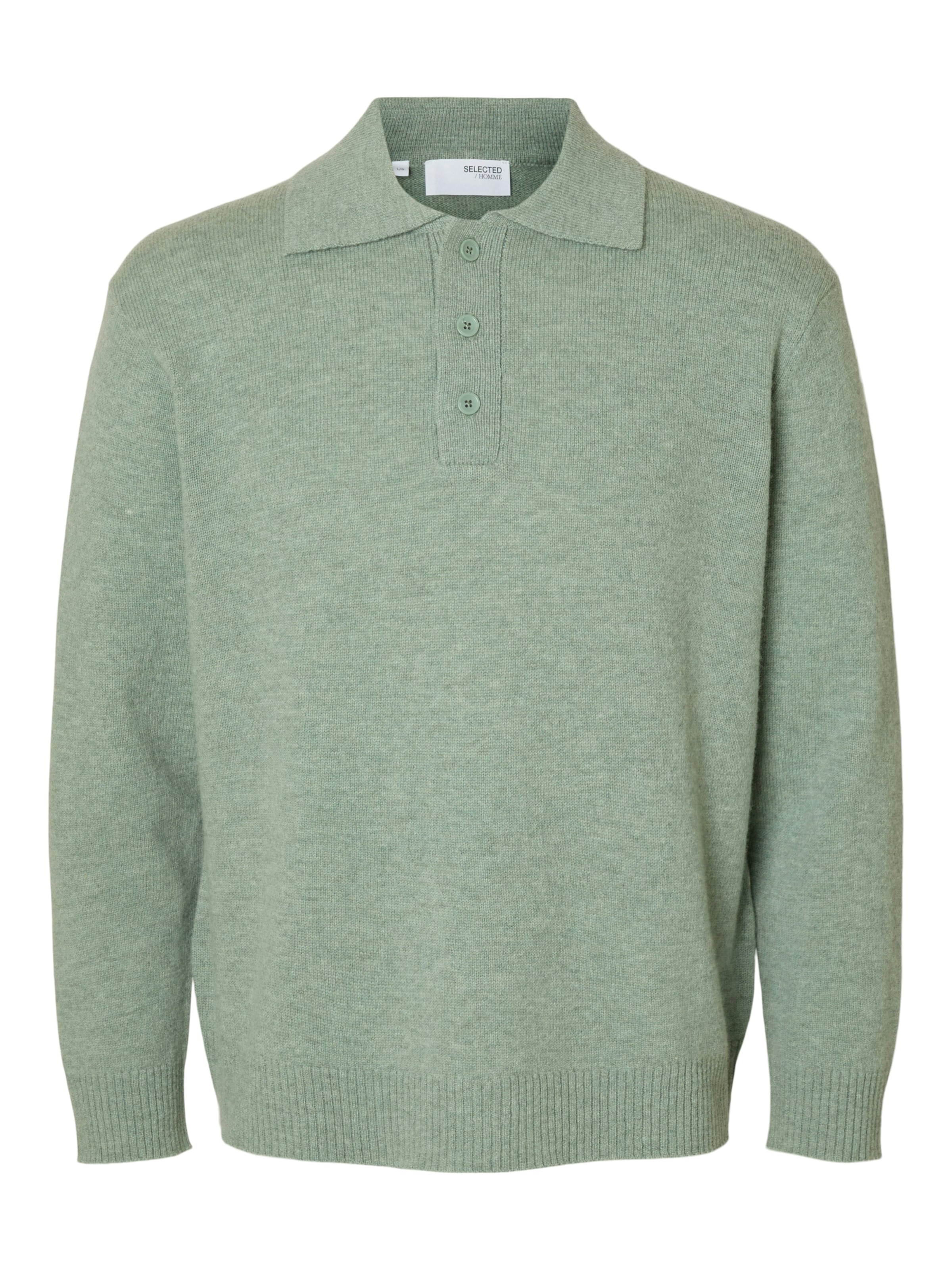 SELECTED Sweater 'SLHREUBEN' in Green