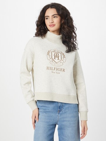 TOMMY HILFIGER Sweatshirt in Beige: Vorderseite