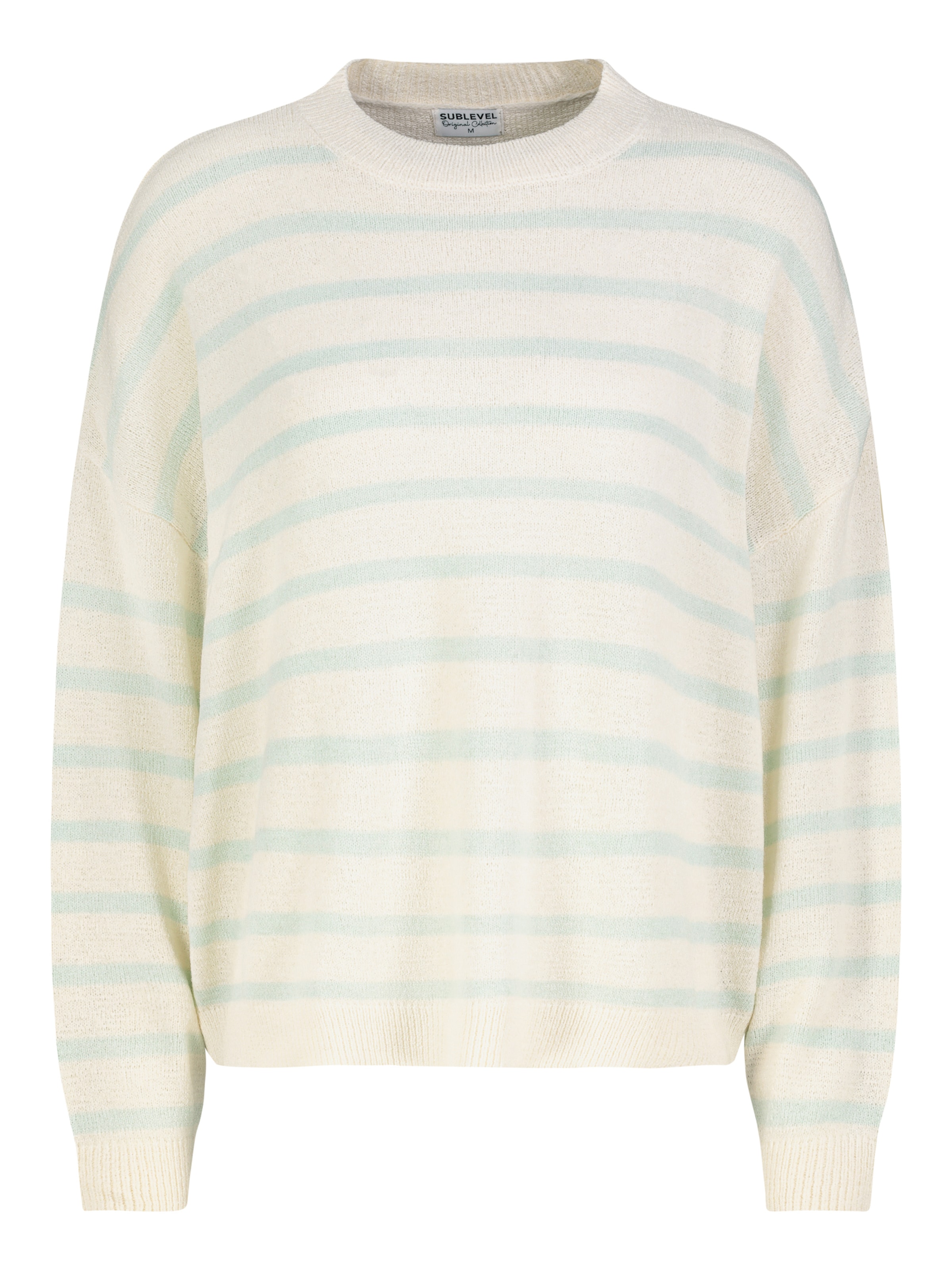 Sublevel Pullover in Grün: Vorderseite