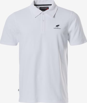 SWEDEMOUNT - Camiseta 'Elk' en blanco: frente