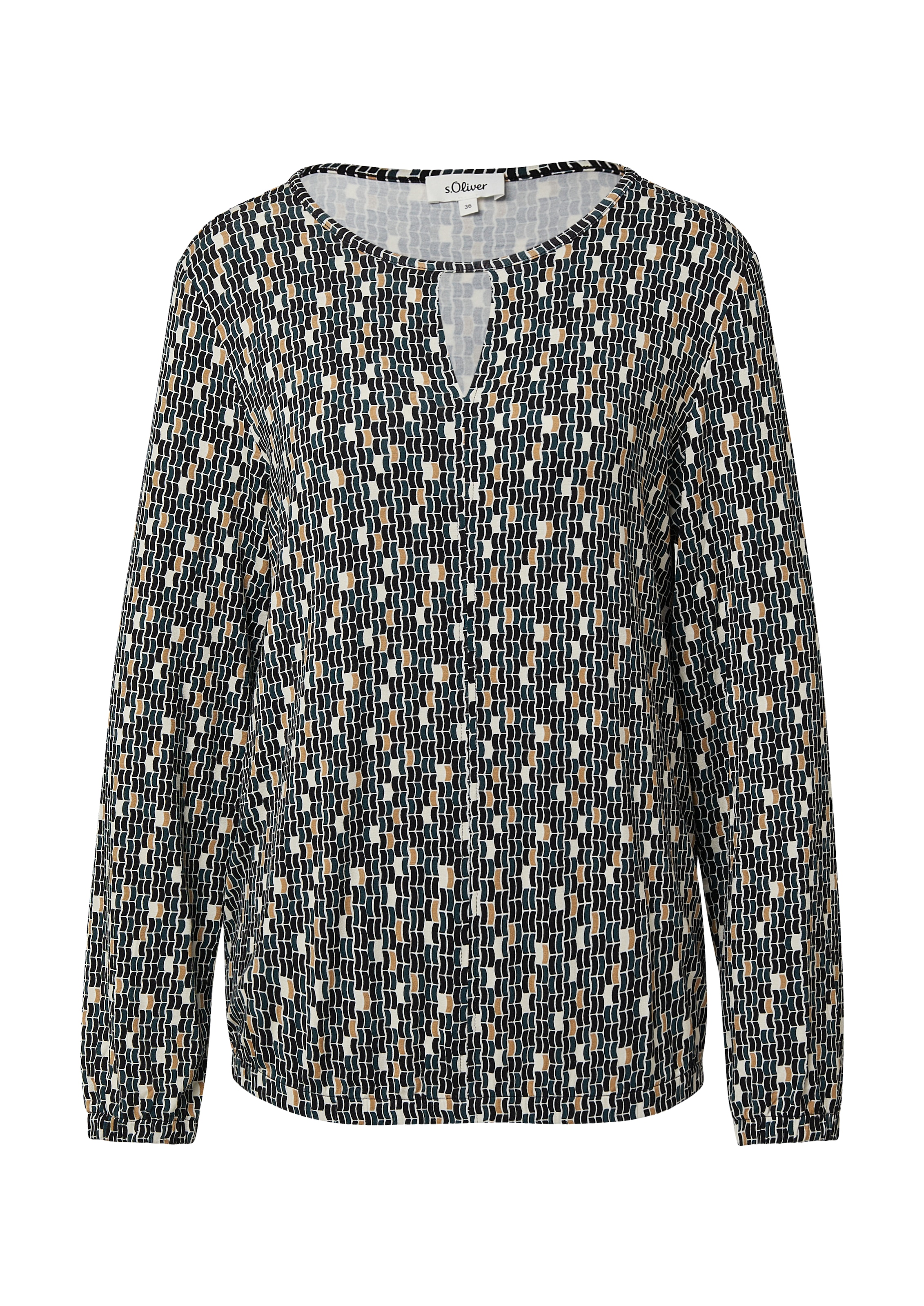 Chemisier s.Oliver en blanc : devant