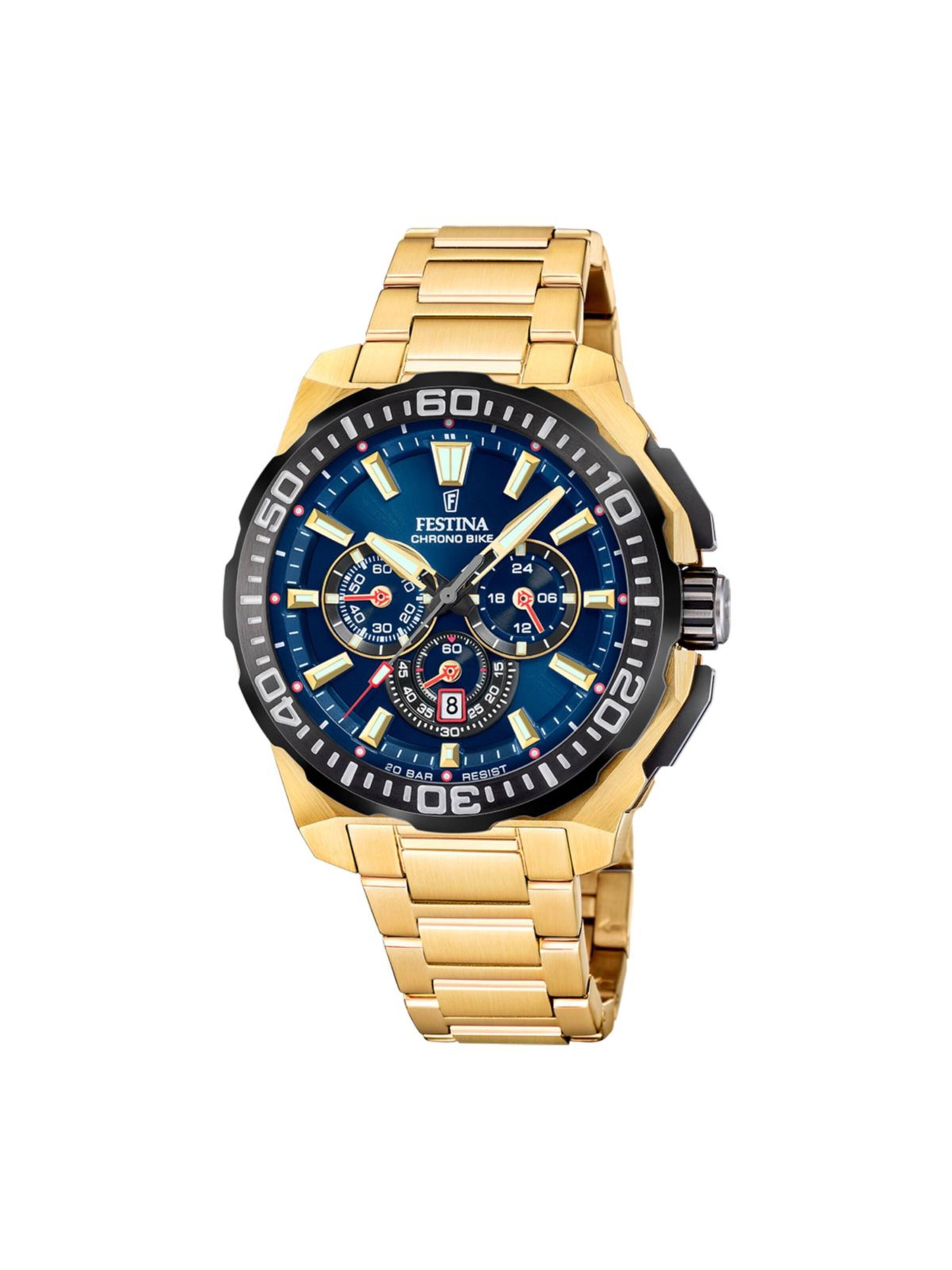 FESTINA Analoguhr‌‌‌‌ in Blau: Vorderseite