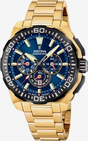 FESTINA Analoguhr in Blau: Vorderseite