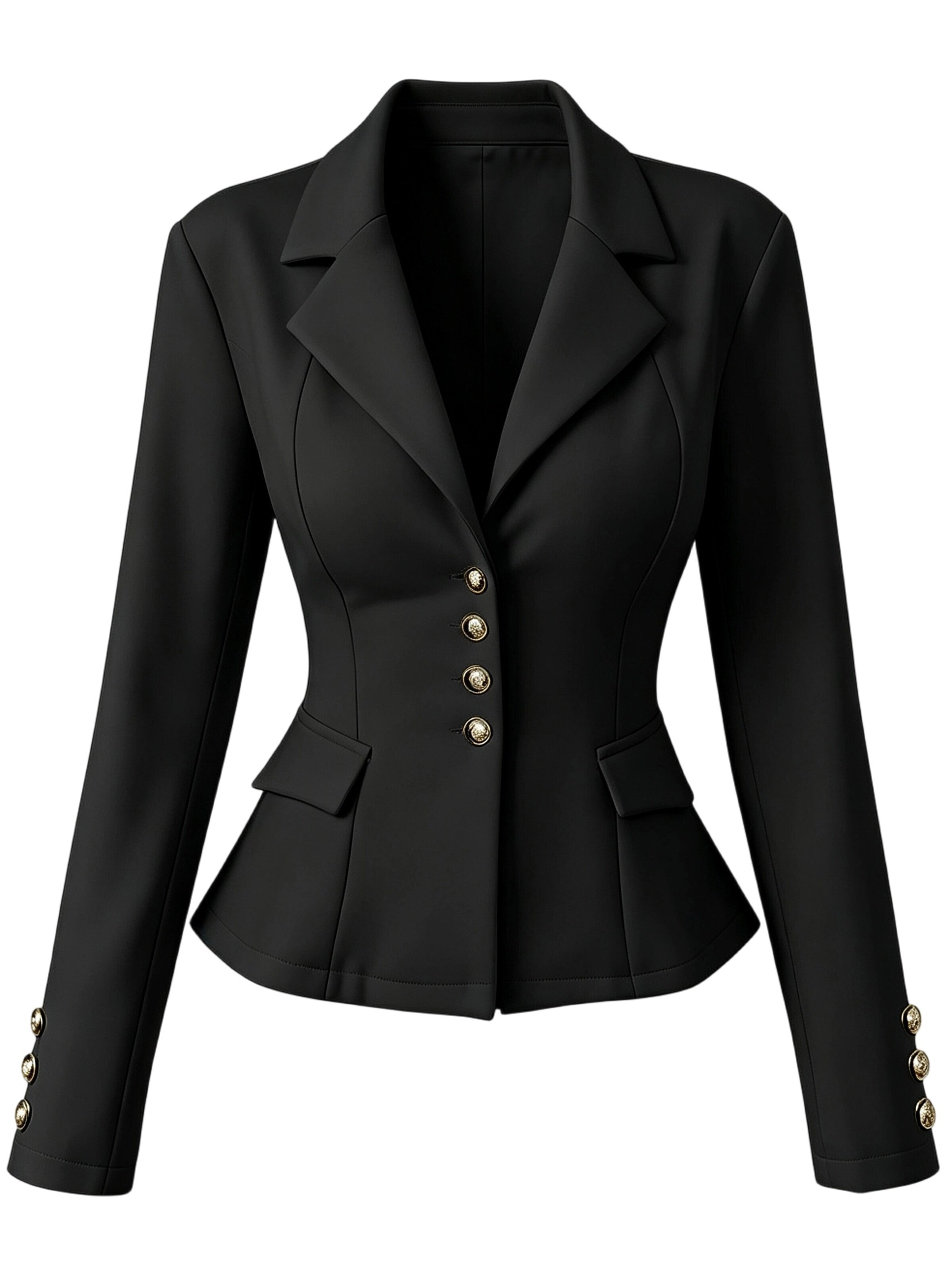 MODIURBAN Blazer in Black: front