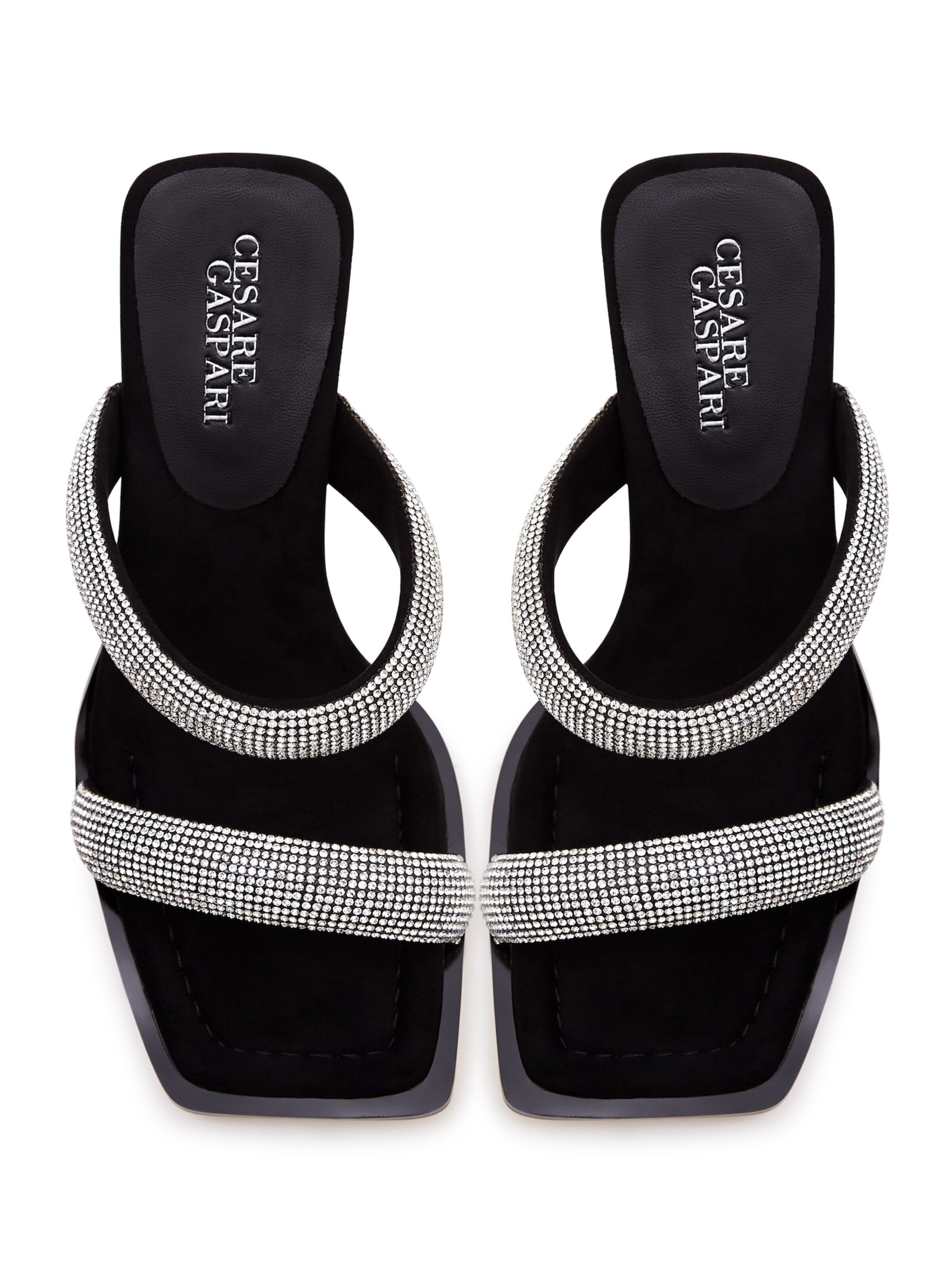 Sandales CESARE GASPARI en noir