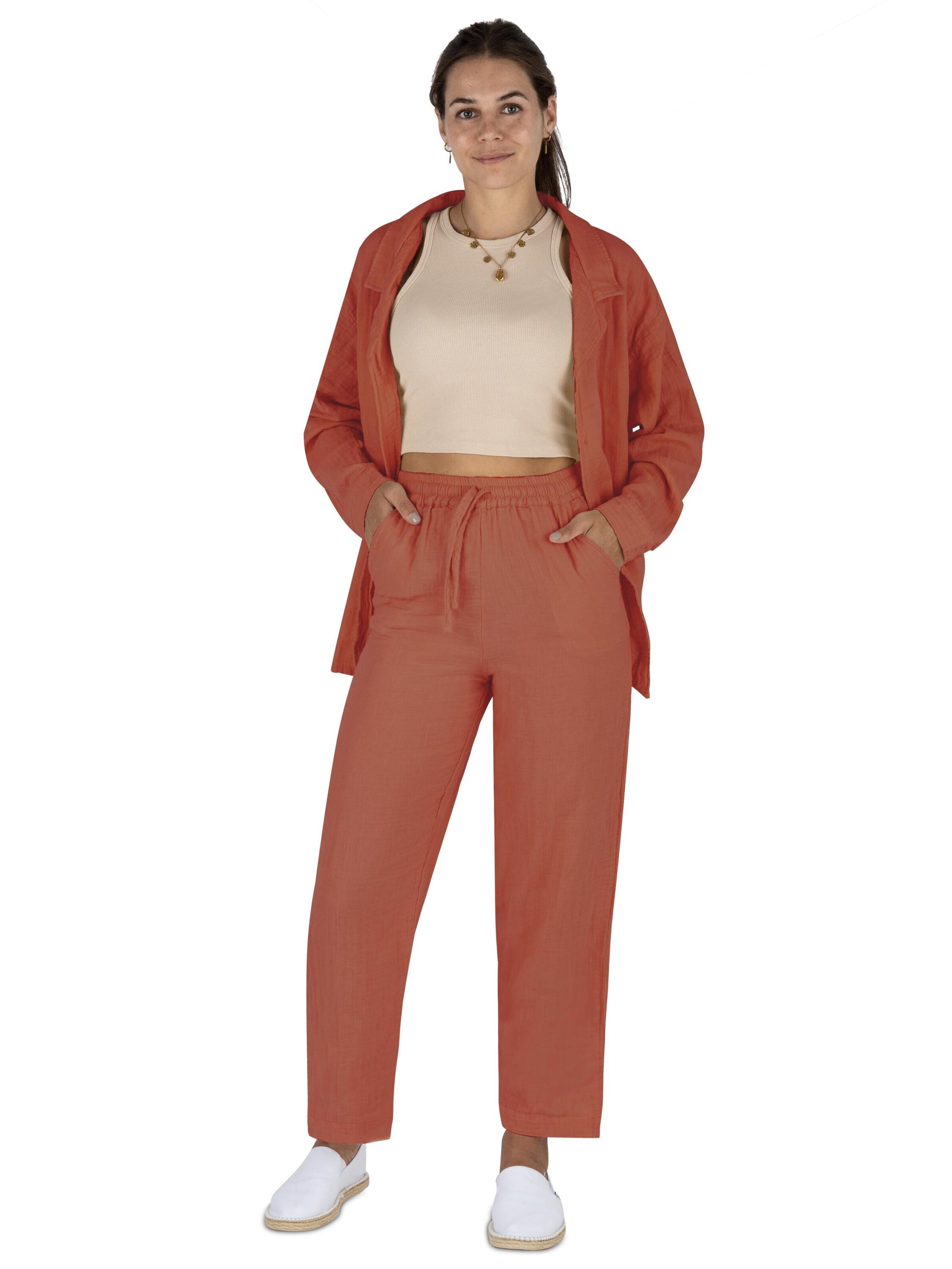 regular Pantaloni ' Chania ' di Janice in arancione