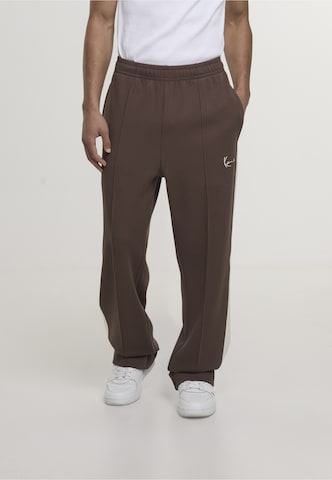 Loosefit Pantaloni di Karl Kani in marrone: frontale
