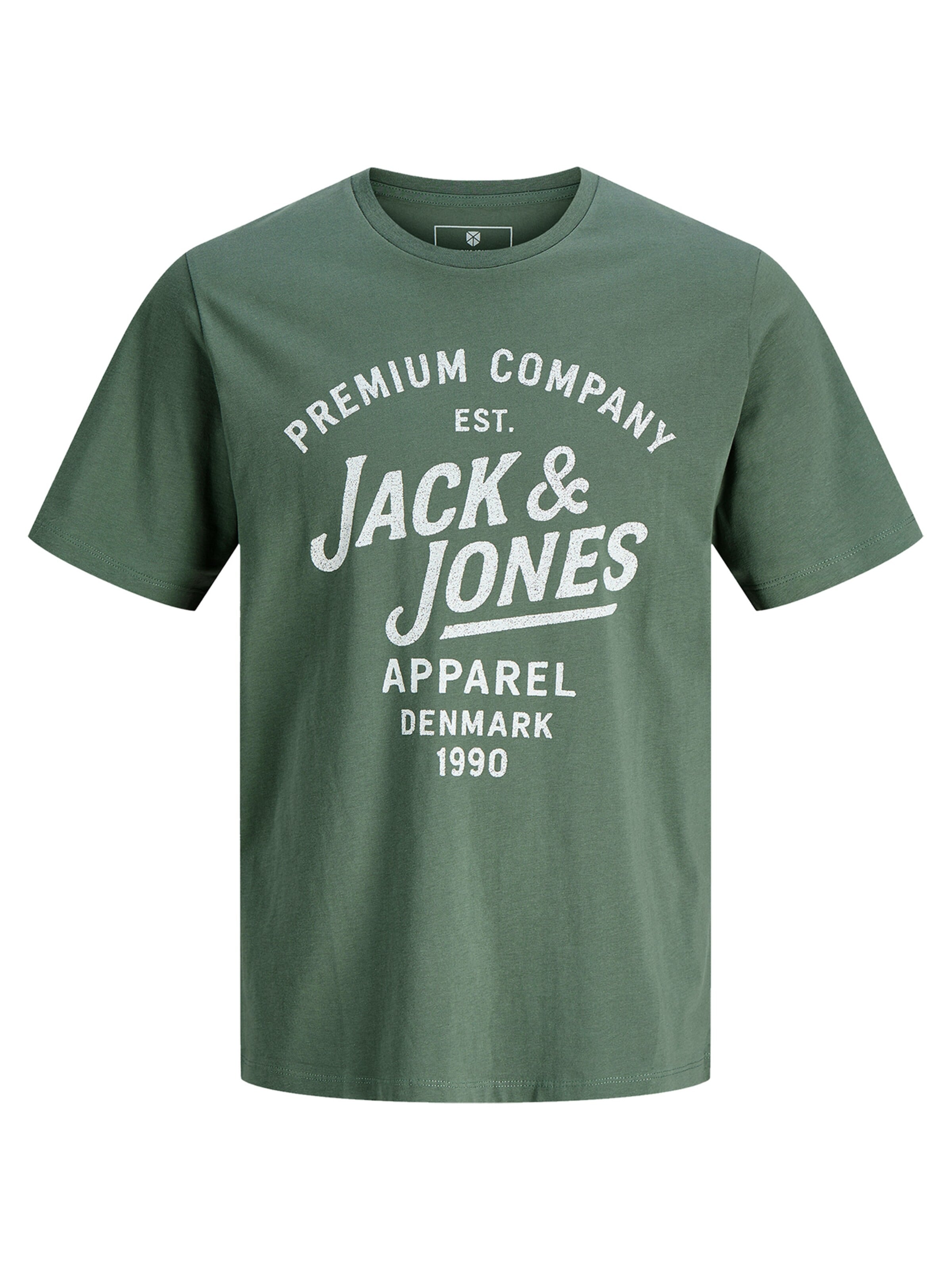JACK & JONES Shirt 'Bluzane'‌‌‌ in Grün: Vorderseite