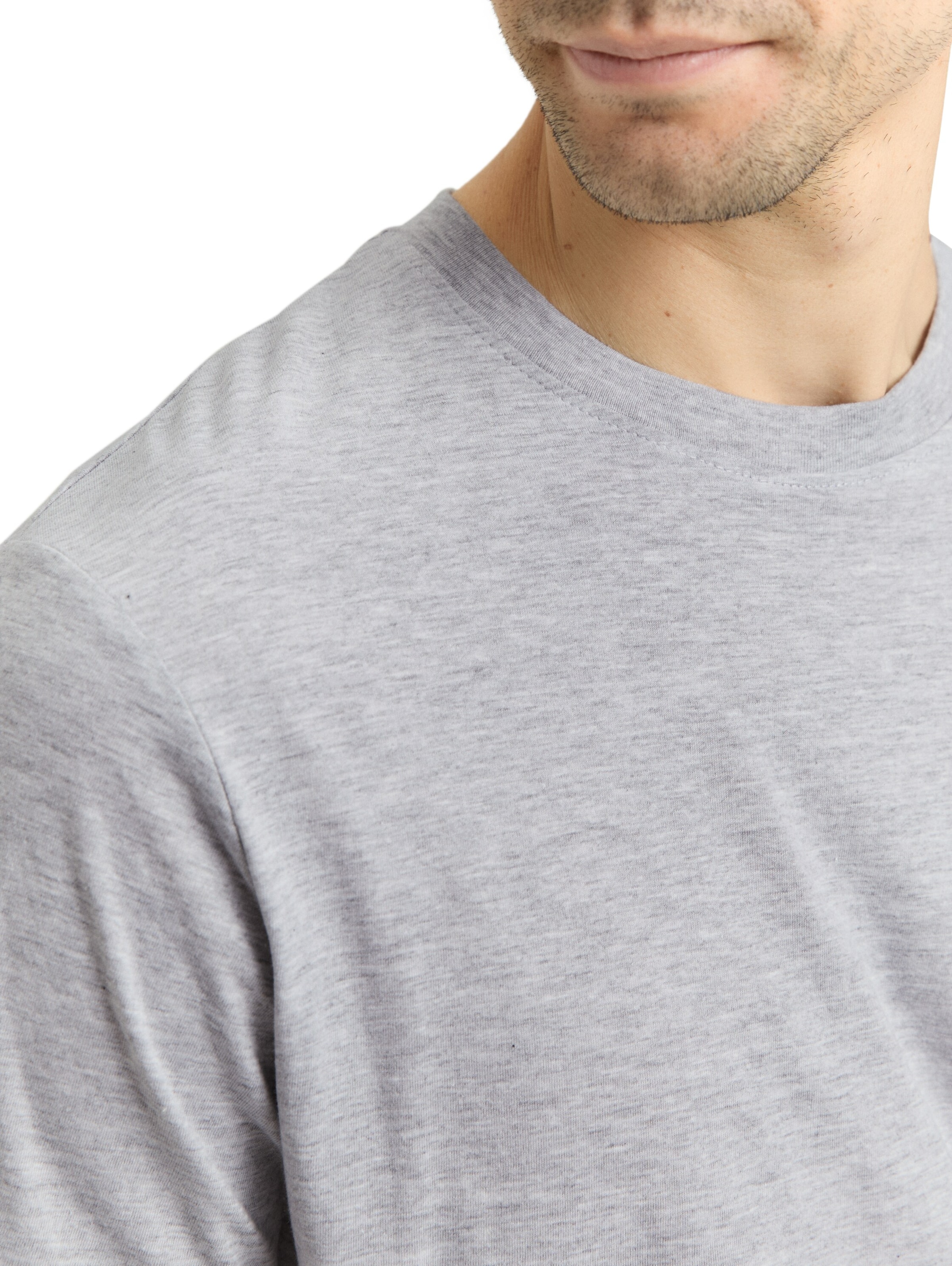 TOM TAILOR Shirt in Grey