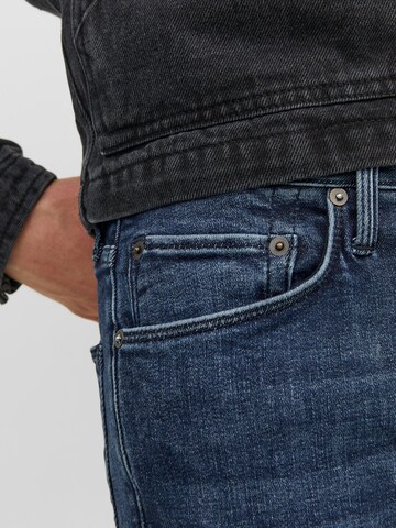 JACK & JONES Slimfit Jeans 'Clark Evan' in Blauw